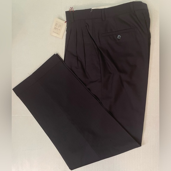 Dress Pants Super 100 Wool Made in Italy - Picture 1 of 7